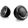 Kompiuterio kolonėlės Fenda F&amp;D A111X 2.1 daugialypės terpės garsiakalbiai, 35 W RMS (11 Wx2 + 13 W), 2x4 colių palydovai + 4 colių žemųjų dažnių garsiakalbis, BT 5.0 / AUX / USB / FM / nuotolinio valdymo pultas / medinis / Juodas