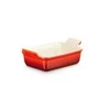 Le Creuset Stačiakampė „Heritage“ keraminė kepimo forma, 19 x 14 cm / 1 1 l, oranžinė 0843251102471