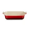 Le Creuset Stačiakampė „Heritage“ keramikos kepimo forma, 32 x 24 cm / 4 l, oranžinė 0843251103065
