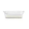 Le Creuset Stačiakampė „Heritage“ keraminė kepimo forma, 32 x 24 cm / 4 l, balta 0843251158133
