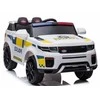 Lean Cars Vienvietis policijos elektromobilis BBH-021, baltas