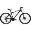 Bicycle AL 27.5" Leon XC 100 DD frame-19" juodas with pilkas 2024