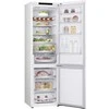 LG | Šaldytuvas | GBV5240DSW | Energy efficiency class D | Free standing | Combi | Height 203 cm | No Frost system | Šaldytuvas net capacity 277 L | Šaldiklis net capacity 110 L | Ekranas | 35 dB | Baltas
