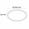 Lubinis šviestuvas Lampa sufitowa Visional LED Atsparus vandeniui luminaire 18W, 3CCT, 2160Lm, IP44, Ø 230 x 25 mm, W