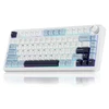 Mechaninė belaidė žaidimų klaviatūra Aula F75 White Reaper Switch, su RGB apšvietimu, EN / RU išdėstymas
