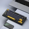 Mechaninė belaidė žaidimų klaviatūra Aula F75, su RGB apšvietimu, EN / RU išdėstymas, juodos spalvos