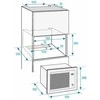 Mikrobangų krosnelė Microwave orkaitė BEKO BMGB25333WG