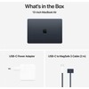Nešiojamas kompiuteris „MacBook Air“ 13 colių įstrižainės „Apple M4 10C“ procesorius, „10C GPU“ / 16 GB / 512 GB SSD / vidurnakčio / RUS