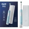 Braun Oral-B | Elektrinis dantų šepetėlis su Travel Case | Pro Series 1 | Įkraunamas | Suaugusiems | Šepetėlių skaičius galvutės įeina 1 | Number of teeth brushing modes 3 | Caribbean Mėlyna