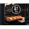 Juodos spalvos daugiafunkcinė orkaitė su pirolize Electrolux LOF4P06BK