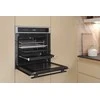 Whirlpool orkaitė | AKZ9S 8271 IX | 73 L | Elektrinis | Hidrolitinė/pirolizė | Elektroninė | Garų funkcija | Aukštis 59,5 cm | Plotis 59,5 cm | Juodas
