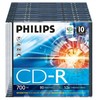 1x10 Philips CD-R 80Min 700MB 52x SL