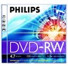 „Philips“ DVD-RW 4,7 GB 5 vnt. dėklas, 4 folijos dėklas