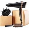 Plaukų džiovintuvas Remington Salon Smooth Set Juoda
