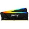 KINGSTON 16GB 3600MT/S DDR4 CL17 DIMM (KIT OF 2) FURY BEAST RGB_