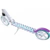 Aliuminis paspirtukas RAVEN PASTELLE PRO su dideliais 20 cm. ratais Handbrake and front suspension