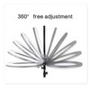 Riff 56cm LED Light Ring 67W with 3x holders + BT remote + Tripod 2.1m