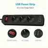 Riff Transcend F23U 2m extension cord with 3 Sockets + 3 USB + 1 USB-C