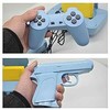 Riff RF-2GUN retro konsolė su 22 8 bitų žaidimais su 2 vairasvirtėmis + žaidimo pistoletu