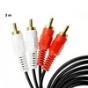HP Riff RF990 2x RCA <-> 2x RCA 3m