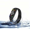 Riff Silicone Strap for Xiaomi Mi Band series 3/4/5/6/7 Juodas