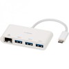 USB Adapteris - Vivanco 45388 USB-C LAN Šakotuvas, 3 Prievadai, 5 Gbit/s