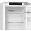 Gorenje Šaldytuvas | NRKI517E42 | Energy efficiency class E | Built-in | Combi | Height 177.2 cm | No Frost system | Šaldytuvas net capacity 176 L | Šaldiklis net capacity 76 L | Ekranas | 35 dB | Baltas