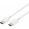Kabelis USB Samsung EP-DA705BWEGWW USB-C to USB-C 1m Baltas