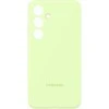 Dėklas „Samsung Galaxy S24+“ silikoninis dangtelis šviesiai žalias