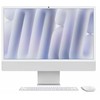 Stacionarus kompiuteris iMac 24 colių 4,5K tinklainė, Apple M4 10C CPU, 10C GPU/16GB/256GB SSD/Sidabrinis/RUS