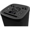 Nešiojamas garsiakalbis SVEN PS-930, juodas, galia 2x75W (RMS), TWS, Bluetooth, FM, USB, Micro SD, LED ekranas, ličio baterija
