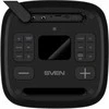 Ausinės Nešiojamas garsiakalbis SVEN PS-950, juodas, galia 2x80W (RMS), TWS, Bluetooth, IPx4, FM, USB, Micro SD, LED ekranas, ličio baterija