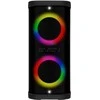 Ausinės Nešiojamas garsiakalbis SVEN PS-950, juodas, galia 2x80W (RMS), TWS, Bluetooth, IPx4, FM, USB, Micro SD, LED ekranas, ličio baterija