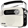 Garsiakalbis SVEN SRP-505, baltas (3W, Bluetooth, FM/AM/SW, USB, Micro SD, AUX, baterija)