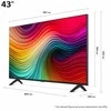LG 4K „Ultra HD Nanocell“ išmanusis televizorius | 43NANO82T3B | 43 colių | Išmanusis televizorius | webOS24
