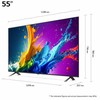 LG QNED 55QNED80T3A televizorius 139,7 cm (55 colių) 4K Ultra HD Smart TV Wi-Fi