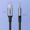 USB C į USB C laidas UGREEN US316, 100W, 3m - juodas