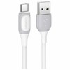Usams US-SJ596 kabelis USB-C | 3A 1m baltas