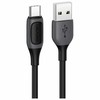 Usams US-SJ596 USB-C 3A 1m Juodas