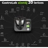 AENO CR1S išmanusis maisto gaminimo robotas, 3,5 l dubuo, 8 programos, 5 colių ekranas, juodas