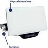 Visional LED Lukturs 10W Neitrāla Balta 1100lm 4000K IP65 SMD2835 12xLED PF>0.9 EEI:E