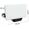 Visional LED Lukturs 10W Neitrāla Balta 1100lm 4000K IP65 SMD2835 12xLED PF>0.9 EEI:E