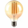 Visional G95 LED Filament Spuldze E27 10W 3000K 1200lm Skaidrs Stikls 220–240V RA>80