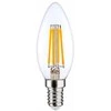 Visional C35 LED kaitrinė lemputė E14 6,5 W 3000 K 950 lm Pritemdoma skaidraus stiklo 220–240 V RA>80