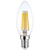 Deltaco Visional C35 LED Filament Bulb E14 6W 3000K 840lm Dimms