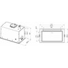 Įmontuojamas gartraukis Whirlpool WCTH 63F LEB X