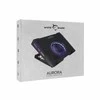 White Shark Baltas Shark Baltas Shark COOLING PAD, AURORA / 5 Fans RGB, Juodas (GCP-13)