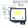 100w LED prožektorius su judesio davikliu 6500k mINI IP67