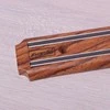 Tamsiai rudos spalvos peilių laikiklis 34 cm KAMILLE 1054