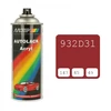Motip autolack aerozolis 932D31 tamsiai raudona